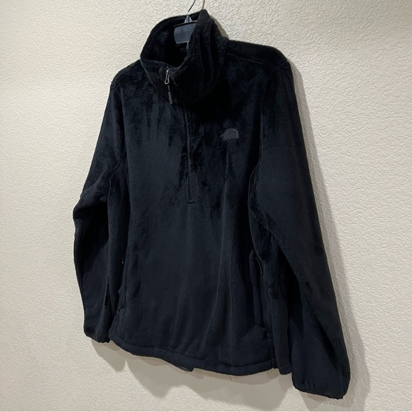 The North Face Osito 1/4 Zip Fleece Jacket Sweater Black Pullover Sz XL NF0A3XBC - Picture 16 of 16